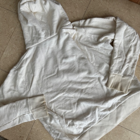 GUCCI Cream Pullover Drawtsring Hoodie - Picture 8 of 9